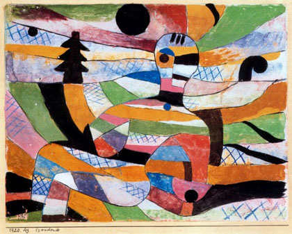 Paul Klee - Mulher Acordando