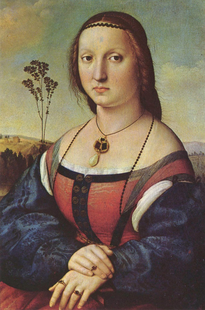 Rafael - Maddalena Doni - 1506