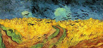 O Trigal com Corvos, de Vincent van Gogh