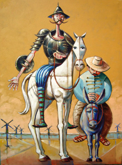 Dom Quixote 3 - Assis Costa, artista potiguar