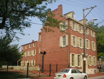 Casa de Poe em Philadelphia, Pennsylvania.