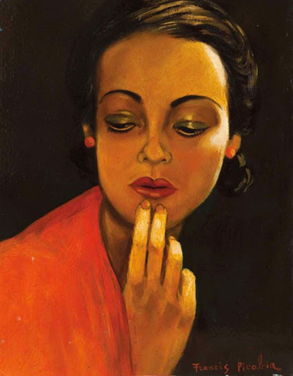Francis Picabia - Visage de femme - 1941-43