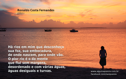 Cartão poético - Ronaldo Costa Fernandes