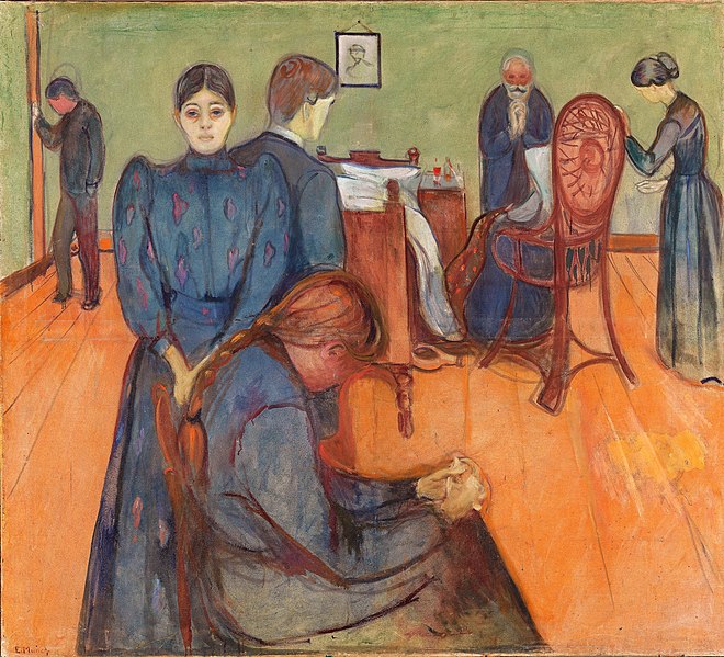 Edvard Munch - Death in the sickroom