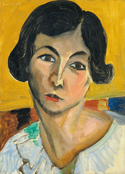 Matisse - Tete de femme penchée-1917