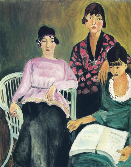 Matisse - As três irmãs-1917