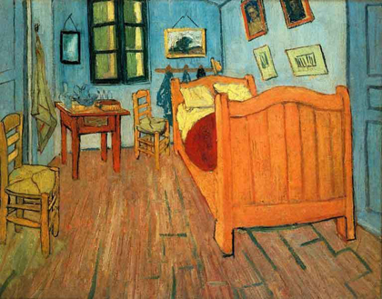 Van Gogh - bedroom.at.arles-first.version-1888