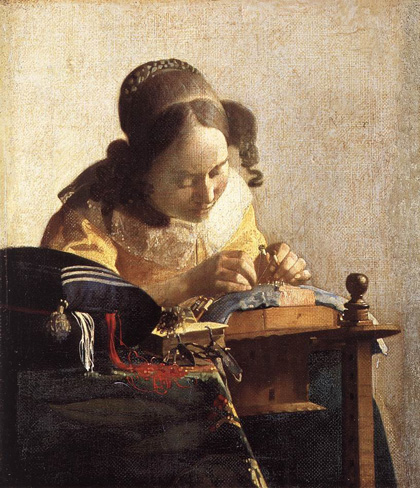 Johannes Vermeer - A rendeira